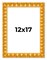 12x17 Bamboo Picture Frame with UV-Resistant Acrylic & Acid Free Backing, Available in 4 Finishes - Brown, Black, Gold, and Natural